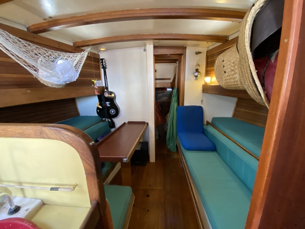 ferro cement ketch sandpiper interior